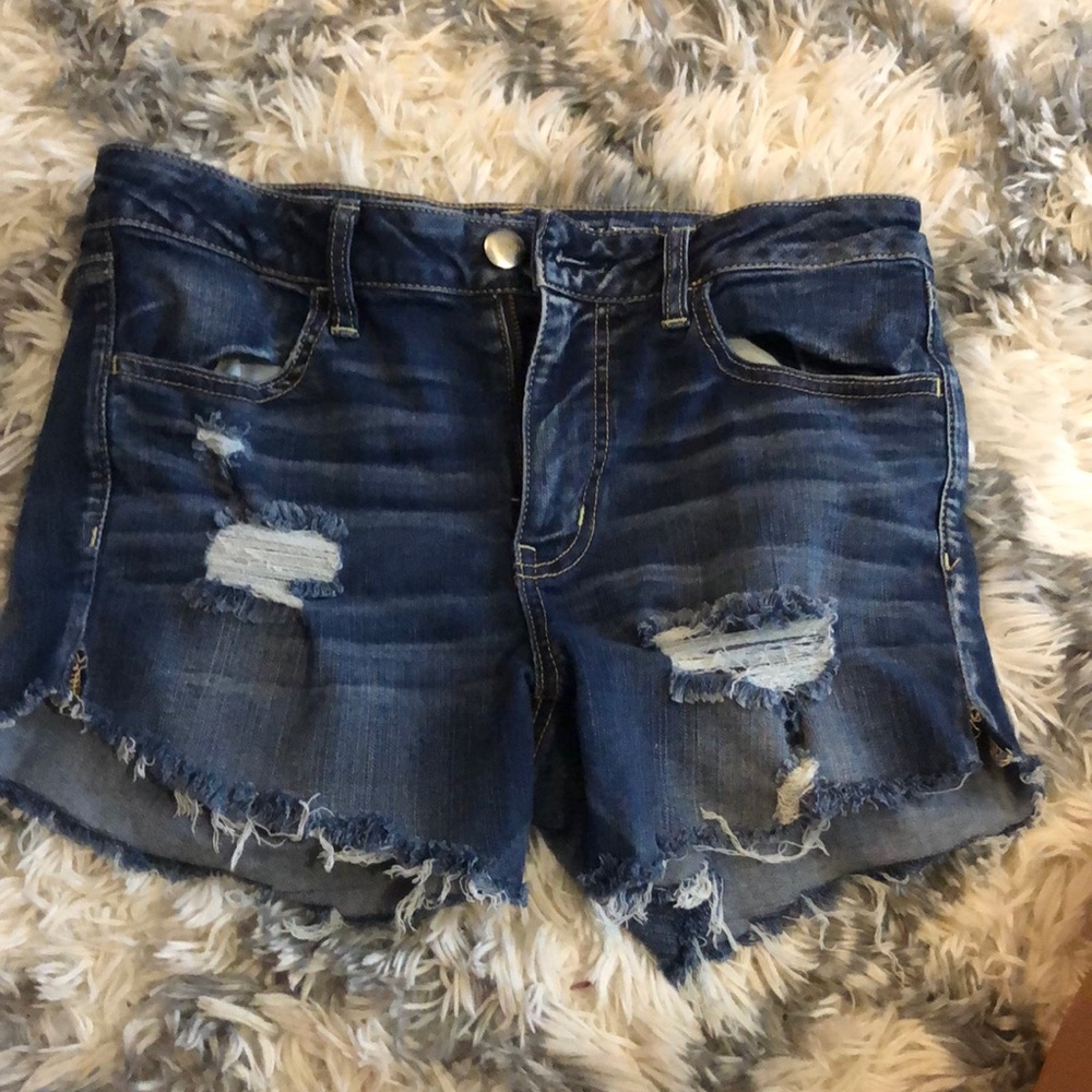 Blue jean shorts Brand American Eagle size 12